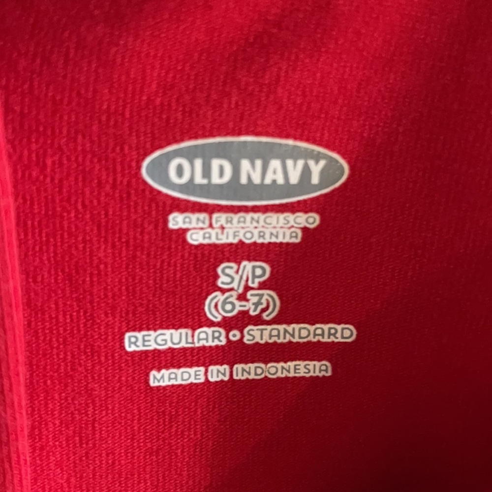 Old Navy Red Dress size 6-7 - Picture 4 of 4